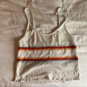 PacSun Basic Striped Tank Top